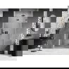 Mexen Lunar-F drzwi prysznicowe składane prawe 70 cm, transparent, gun metal - 836-070-000-95-00-P