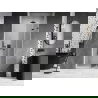 Mexen Lunar-F drzwi prysznicowe składane prawe 75 cm, transparent, gun metal - 836-075-000-95-00-P