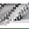 Mexen Lunar-B drzwi prysznicowe uchylne lewe 135 cm, transparent, chrom - 832S-135-050-01-00-L