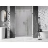 Mexen Lunar-B L drzwi prysznicowe uchylne lewe 145 cm, transparent, chrom - 832SL-145-050-01-00-L