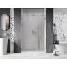 Mexen Lunar-B drzwi prysznicowe uchylne lewe 140 cm, transparent, chrom - 832S-140-050-01-00-L