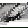 Mexen Lunar-F drzwi prysznicowe składane lewe 110 cm, transparent, różowe złoto - 836S-110-050-60-00-L