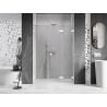Mexen Lunar-F drzwi prysznicowe składane prawe 110 cm, transparent, białe - 836S-110-050-20-00-P