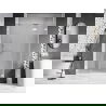 Mexen Lunar-F drzwi prysznicowe składane prawe 130 cm, transparent, białe - 836S-130-050-20-00-P