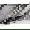 Mexen Lunar-F drzwi prysznicowe składane prawe 110 cm, transparent, złote - 836S-110-050-50-00-P