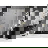 Mexen Lunar-F drzwi prysznicowe składane prawe 115 cm, transparent, złote szczotkowane - 836S-115-050-55-00-P