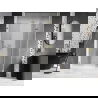 Mexen Lunar-F drzwi prysznicowe składane prawe 115 cm, transparent, złote szczotkowane - 836S-115-050-55-00-P