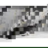 Mexen Lunar-F drzwi prysznicowe składane prawe 115 cm, transparent, złote szczotkowane - 836S-115-050-55-00-P