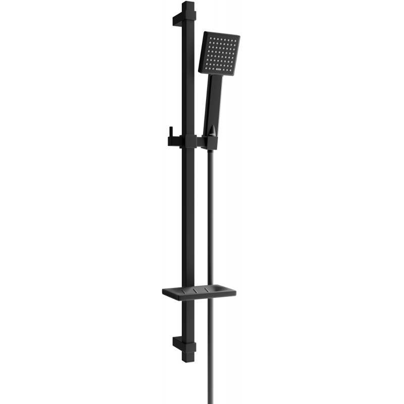 Mexen DQ45 zestaw prysznicowy suwany, czarny - 785454581-70