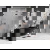 Mexen Lunar-F drzwi prysznicowe składane prawe 150 cm, transparent, różowe złoto - 836S-150-050-60-00-P