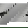 Mexen Lunar-B drzwi prysznicowe uchylne lewe 130 cm, transparent, gun metal - 832S-130-050-95-00-L