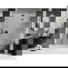 Mexen Lunar-F drzwi prysznicowe składane prawe 115 cm, transparent, gun metal - 836S-115-050-95-00-P