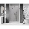 Mexen Lunar-F L drzwi prysznicowe składane lewe 130 cm, transparent, chrom - 836SL-130-050-01-00-L