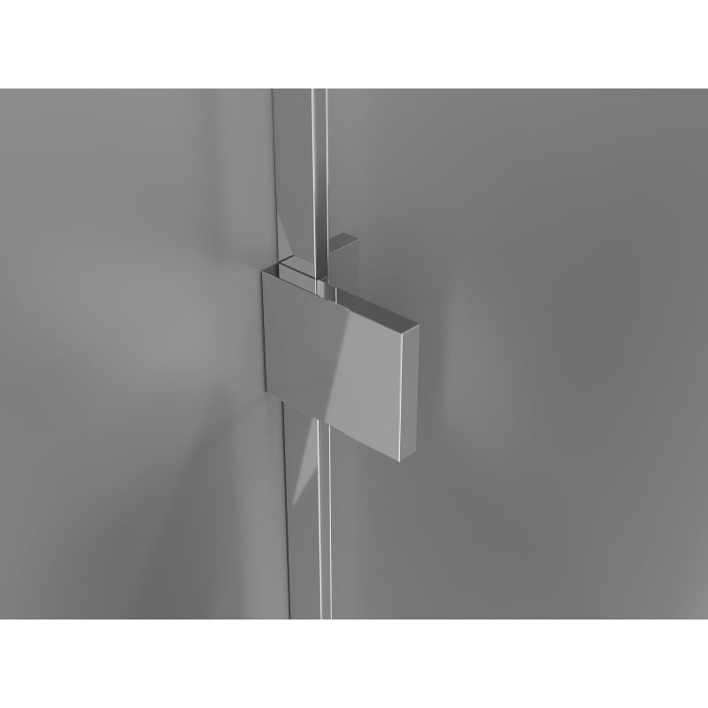 Mexen Lunar-B drzwi prysznicowe uchylne prawe 120 cm, transparent, chrom - 832S-120-050-01-00-P