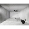 Mexen Lunar-B L drzwi prysznicowe uchylne lewe 120 cm, transparent, gun metal - 832SL-120-050-95-00-L