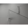 Mexen Lunar-B drzwi prysznicowe uchylne prawe 140 cm, transparent, chrom - 832S-140-050-01-00-P