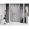 Mexen Lunar-B drzwi prysznicowe uchylne prawe 140 cm, transparent, chrom - 832S-140-050-01-00-P