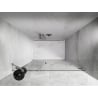 Mexen Lunar-B drzwi prysznicowe uchylne prawe 140 cm, transparent, chrom - 832S-140-050-01-00-P