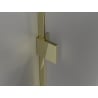 Mexen Lunar-F L drzwi prysznicowe składane lewe 130 cm, transparent, złote - 836SL-130-050-50-00-L