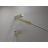 Mexen Lunar-F L drzwi prysznicowe składane lewe 130 cm, transparent, złote - 836SL-130-050-50-00-L