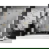 Mexen Lunar-F L drzwi prysznicowe składane lewe 145 cm, transparent, złote - 836SL-145-050-50-00-L