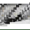 Mexen Lunar-F L drzwi prysznicowe składane lewe 130 cm, transparent, złote szczotkowane - 836SL-130-050-55-00-L