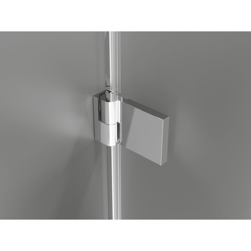 Mexen Lunar-B L drzwi prysznicowe uchylne prawe 110 cm, transparent, chrom - 832SL-110-050-01-00-P