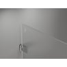 Mexen Lunar-B L drzwi prysznicowe uchylne prawe 130 cm, transparent, chrom - 832SL-130-050-01-00-P