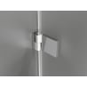 Mexen Lunar-B L drzwi prysznicowe uchylne prawe 130 cm, transparent, chrom - 832SL-130-050-01-00-P