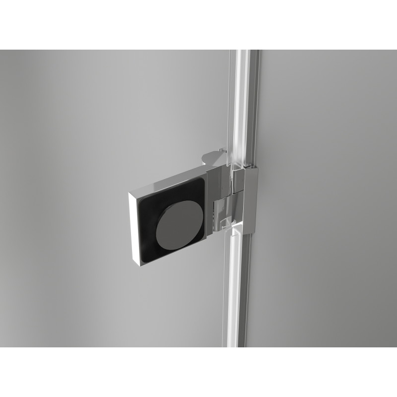 Mexen Lunar-B L drzwi prysznicowe uchylne prawe 130 cm, transparent, chrom - 832SL-130-050-01-00-P