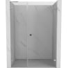 Mexen Lunar-B L drzwi prysznicowe uchylne prawe 130 cm, transparent, chrom - 832SL-130-050-01-00-P
