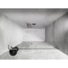 Mexen Lunar-B L drzwi prysznicowe uchylne prawe 150 cm, transparent, chrom - 832SL-150-050-01-00-P