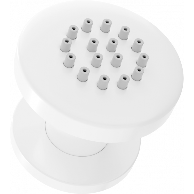 Mexen dysza boczna natynkowa, biała - 79361-20