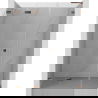 Mexen Lunar-F L drzwi prysznicowe składane lewe 135 cm, transparent, różowe złoto - 836SL-135-050-60-00-L