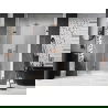Mexen Lunar-F L drzwi prysznicowe składane lewe 140 cm, transparent, różowe złoto - 836SL-140-050-60-00-L