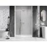 Mexen Lunar-B L drzwi prysznicowe uchylne prawe 125 cm, transparent, białe - 832SL-125-050-20-00-P