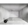 Mexen Lunar-B drzwi prysznicowe uchylne prawe 150 cm, transparent, białe - 832S-150-050-20-00-P