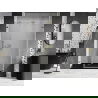 Mexen Lunar-B drzwi prysznicowe uchylne prawe 135 cm, transparent, złote - 832S-135-050-50-00-P