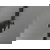 Mexen Lunar-F L drzwi prysznicowe składane lewe 140 cm, transparent, gun gray szczotkowany - 836SL-140-050-66-00-L
