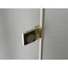 Mexen Lunar-B L drzwi prysznicowe uchylne prawe 145 cm, transparent, złote - 832SL-145-050-50-00-P