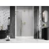 Mexen Lunar-B L drzwi prysznicowe uchylne prawe 145 cm, transparent, złote - 832SL-145-050-50-00-P