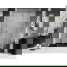 Mexen Lunar-B drzwi prysznicowe uchylne prawe 145 cm, transparent, złote szczotkowane - 832S-145-050-55-00-P