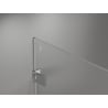 Mexen Lunar-F L drzwi prysznicowe składane prawe 110 cm, transparent, chrom - 836SL-110-050-01-00-P