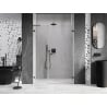 Mexen Lunar-B L drzwi prysznicowe uchylne prawe 115 cm, transparent, gun metal - 832SL-115-050-95-00-P
