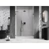 Mexen Lunar-B L drzwi prysznicowe uchylne prawe 115 cm, transparent, gun metal - 832SL-115-050-95-00-P