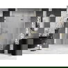 Mexen Lunar-F L drzwi prysznicowe składane prawe 130 cm, transparent, złote - 836SL-130-050-50-00-P