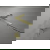 Mexen Lunar-F L drzwi prysznicowe składane prawe 120 cm, transparent, złote szczotkowane - 836SL-120-050-55-00-P