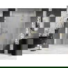 Mexen Lunar-F L drzwi prysznicowe składane prawe 120 cm, transparent, złote szczotkowane - 836SL-120-050-55-00-P