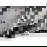 Mexen Lunar-B drzwi prysznicowe uchylne prawe 115 cm, transparent, gun metal - 832S-115-050-95-00-P