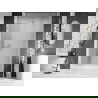 Mexen Lunar-B drzwi prysznicowe uchylne prawe 110 cm, transparent, nikiel szczotkowany - 832S-110-050-97-00-P